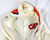 1983-87 Cleveland Cavaliers Game Used White Warm Up Jacket 46 251