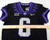 2020 Texas Christian Horned Frogs #6 Game Used Black Jersey NP R Football 40 9