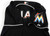 2013 Miami Marlins Lara #51 Game Issued Black Jersey 46 446
