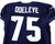 2023 Houston Texans Adedayo Odeleye #75 Game Used Navy Practice Jersey XL 963