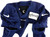 2023 Houston Texans Nick Broeker #64 Game Used Navy Practice Jersey 975