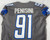 2018 Detroit Lions John Penisini #91 Game Issued Grey Jersey Color Rush 46 625