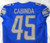 2021 Detroit Lions Jason Cabinda #45 Game Issued Blue Jersey 42 632