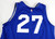 2023-25 Detroit Pistons #27 Game Used Blue Practice Jersey Henry Ford L 523