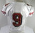 2003 San Francisco 49ers #9 Game Issued White Jersey 44 DP56789