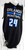 2013-14 Orlando Magic #24 Game Used Black Practice Jersey 3XL DP89418