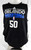 2013-14 Orlando Magic #50 Game Used Black Practice Jersey 3XL DP89419