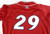 Lakewood BlueClaws #29 Game Issued Red Jersey XL 883