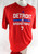 Detroit Pistons #7 Game Used Red Training Shirt L 934
