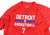 Detroit Pistons #7 Game Used Red Training Shirt L 934