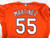2024 Las Vegas Aviators Adrian Martinez #55 Game Used Orange Jersey 48 345