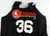 1990s Atlanta Hawks #36 Game Issued Black Practice Jersey XXXL 255