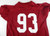 1990s Alabama Crimson Tide #93 Game Issued Red Practice Jersey XXXL 260
