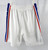 2024-25 Philadelphia 76ers Jalen Hood-Schifino #17 Game Used White Shorts L 38 3