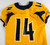 North Carolina A&T Aggies #14 Game Used Yellow Jersey Football L 289