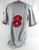 Lakewood BlueClaws #8 Game Issued Grey Jersey 50 766