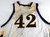 North Carolina A&T Aggies #42 Game Used White Jersey Basketball XXXL 317