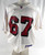 2002 San Francisco 49ers #67 Game Used White Practice Jersey XL 310