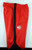 2024-25 Atlanta Hawks Keaton Wallace #2 Game Used Red Warm Up Pants L 473