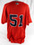 Gwinnett Braves #51 Game Used Red Jersey XXXL 186
