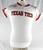 2020 Texas Tech Red Raiders Blank Game Issued White Jersey Womens Soccer S 752