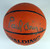 Paul Arizin Signed Mini Official Spalding NBA Basketball Warriors JSA Auto