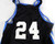 1997-1998 Cleveland Cavaliers #24 Game Issued Black White Practice Jersey XXL 71