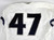2013-15 Utah State Aggies #47 Game Used White Jersey Name Plate Removed L 104