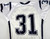 2000s Utah State Aggies #31 Game Used White Jersey Name Plate Removed L 132