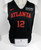 2022-23 Atlanta Hawks De'Andre Hunter #12 Game Used Black Practice Jersey L 9