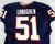 2010-12 Virginia Cavaliers Collin Lundgren #51 Game Used Navy Jersey 44 049