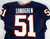 2010-12 Virginia Cavaliers Collin Lundgren #51 Game Used Navy Jersey 44 049