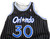 1994-95 Orlando Magic Tree Rollins #30 Game Issued Black Jersey 52 955