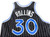 1994-95 Orlando Magic Tree Rollins #30 Game Issued Black Jersey 52 955