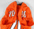 2013 Virginia Cavaliers Luke Bowanko #70 Game Used Orange Jersey 42 138