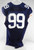 2017 Virginia Cavaliers #99 Game Used Navy Jersey Throwback NP Rem Hoos P 44 500