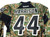 Carolina Hurricanes Jay Harrison #44 Game Issued Green Warm Up Jersey Military