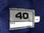 2006-09 Virginia Cavaliers #58 Game Issued Navy Jersey Name Plate Removed 40 076