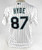 2007 Florida Marlins Brandon Hyde #87 Game Used White Jersey 48 28