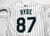 2007 Florida Marlins Brandon Hyde #87 Game Used White Jersey 48 28