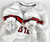 2022 Texas Tech Red Raiders Blank Game Issued White Jersey 50 475