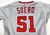 2021 Washington Nationals Wander Suero #51 Game Issued Pos Used Grey Jersey 46 6