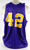 1990s Utah Jazz #42 Game Issued Purple Grey Practice Jersey XXL 79