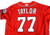 2022 Washington Nationals Taylor #77 Game Issued Pos Used Red Jersey 48 467