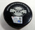 Florida Panthers Vs. Anaheim Ducks Game Used Black Warm Up Puck DP61360