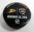 Florida Panthers Vs. Anaheim Ducks Game Used Black Warm Up Puck DP61400