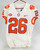 2018-22 Clemson Tigers #26 Game Used White Jersey Name Plate Removed 40 568