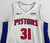 2023-24 Detroit Pistons Joe Harris #31 Game Issued White Jersey 50 DP73762