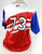 2022-23 Syracuse Mets #73 Game Issued Pos Used Red Jersey Copa Diversion 52 698