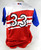2022-23 Syracuse Mets #33 Game Issued Pos Used Red Jersey Copa Diversion 48 656